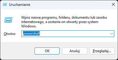 Okienka uruchamiania