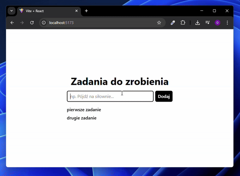 Aktualizowanie zadań